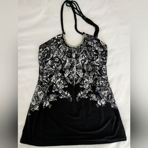 WHBM halter with silver detail